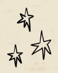 三颗星星